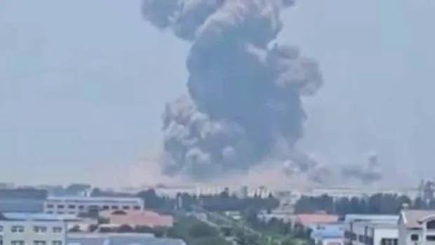 Çin'de korkunç patlama: Kimya fabrikası cehenneme döndü