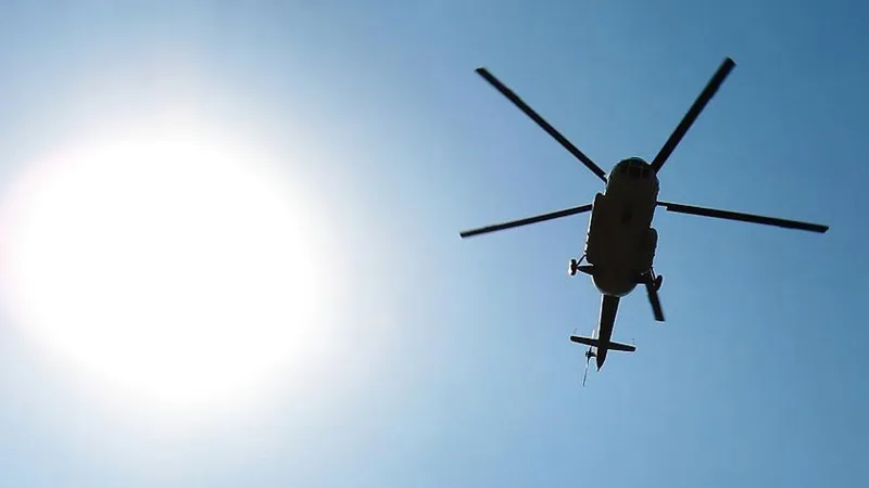Hindistan'da helikopter düştü: 7 ölü