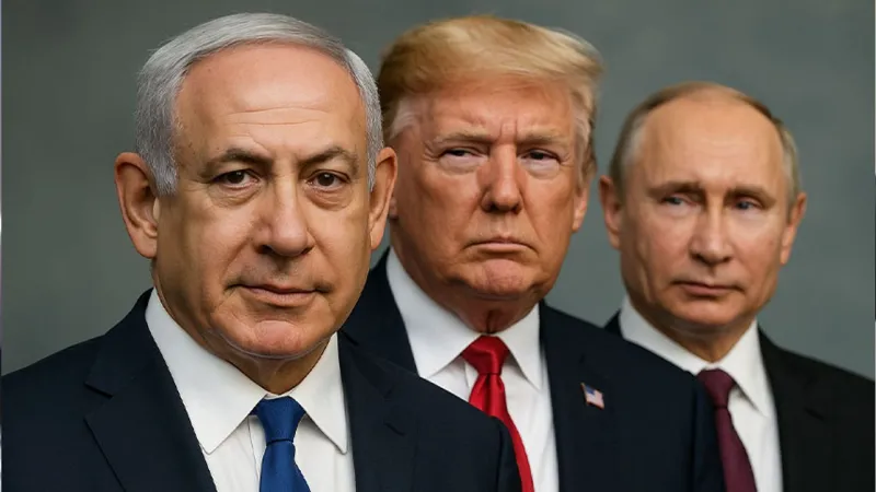 Netanyahu, Trump ve Putin ile görüşecek