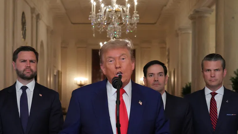 Nükleer tesislere saldırının ardından Trump’tan İran’a tehdit: Her misilleme çok daha büyük kuvvetle karşılanır
