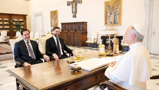 Rubio ve Vance’den Papa’ya ziyaret