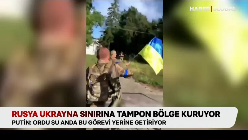 Rusya Ukrayna sınırına tampon bölge kuruyor