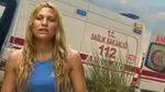 Survivor Almeda Baylan’ın aracı takla attı!