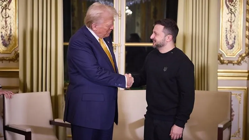 Trump ve Zelenski görüştü