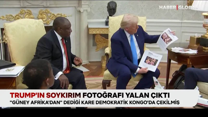 Trump’ın soykırım fotoğrafı yalan çıktı